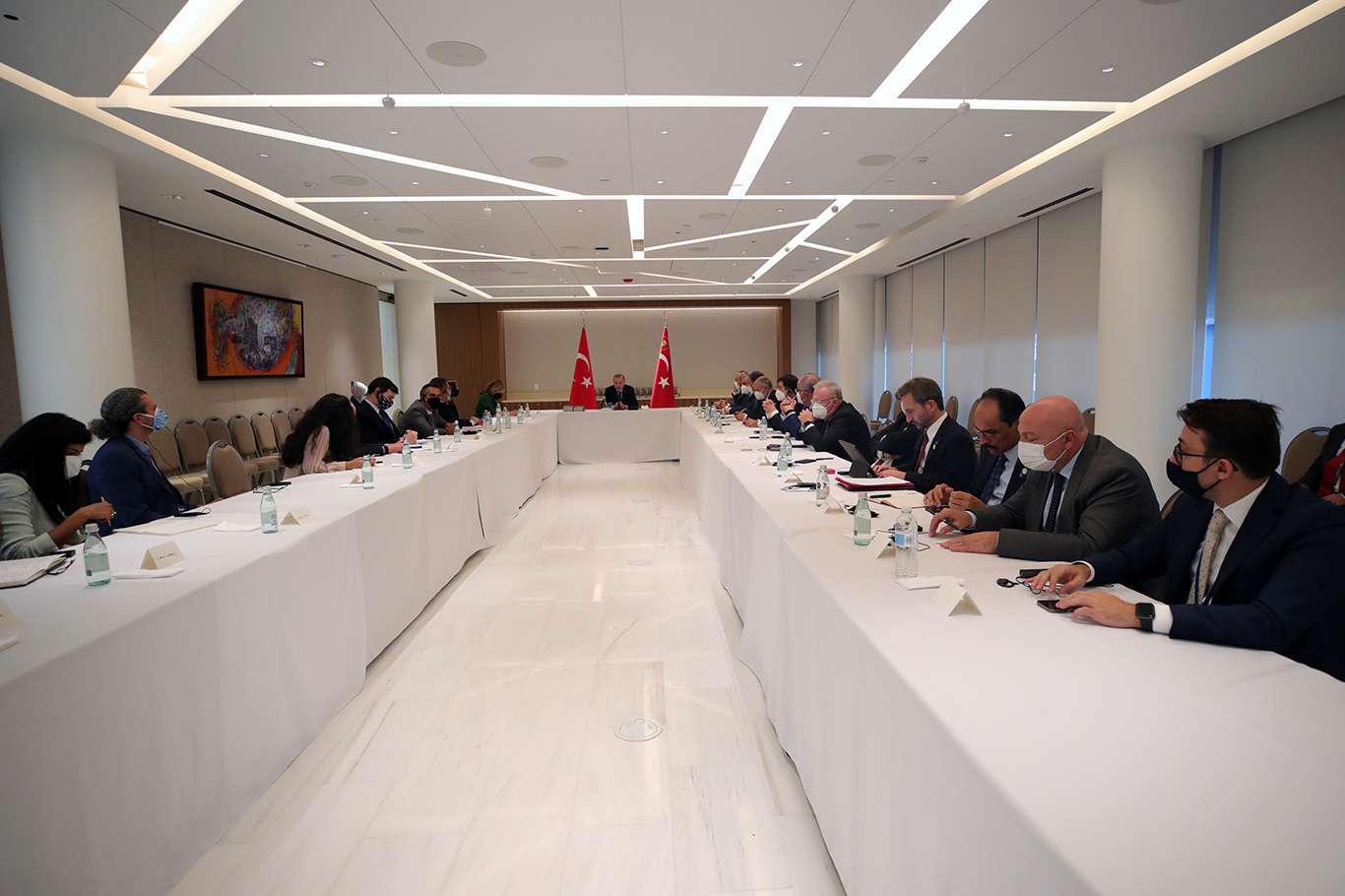 Erdoğan receives representatives from the New York Times